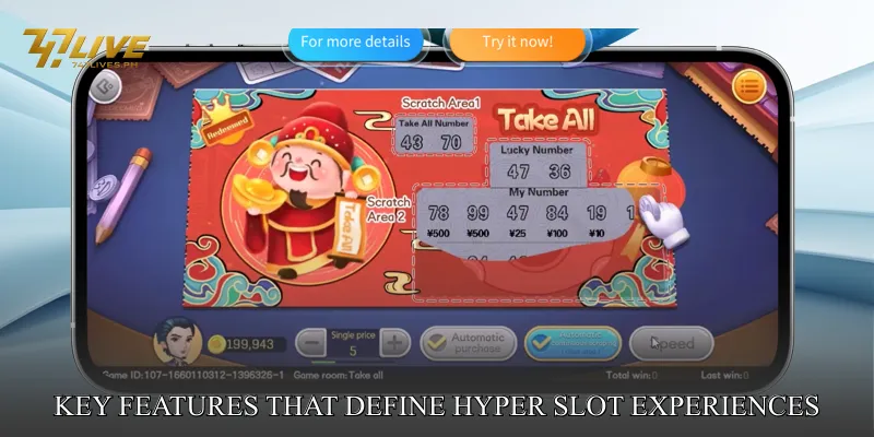 Key Features That Define Hyper Slot Experiences