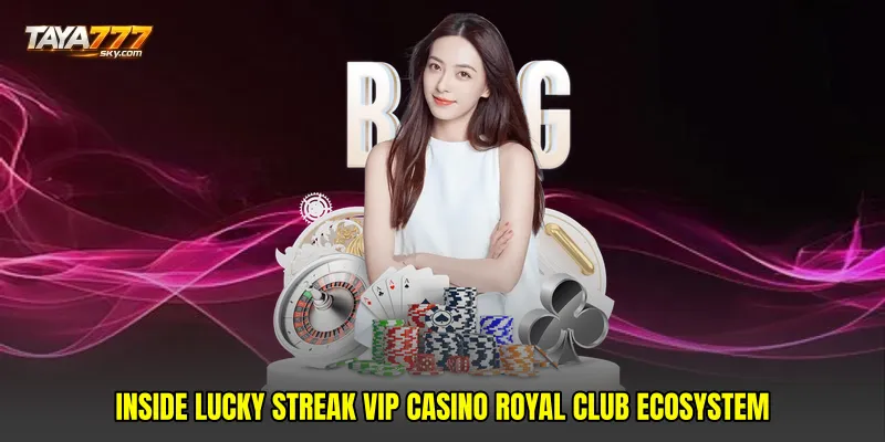 Inside Lucky streak VIP casino royal club Ecosystem